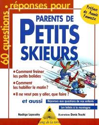 Parents de petits skieurs