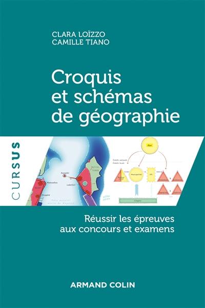 Croquis et schémas de géographie : réussir les épreuves aux concours et examens