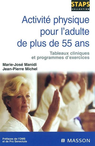 Activité physique pour l'adulte de plus de 55 ans : tableaux cliniques et programmes d'exercices