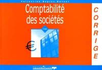 Comptabilité des sociétés : corrigé