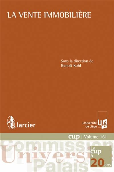 La vente immobilière