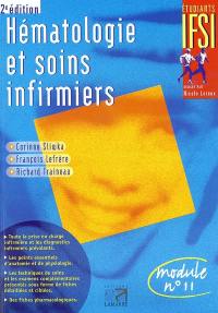 Hématologie et soins infirmiers : module n° 11