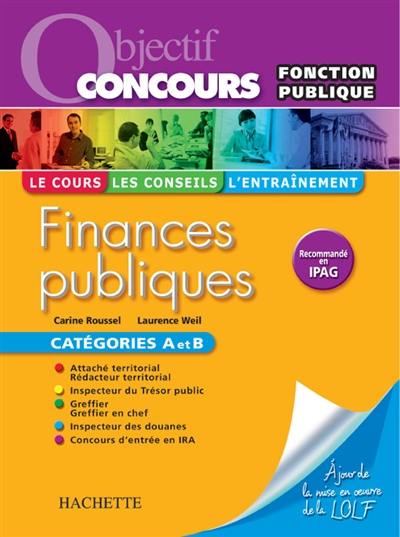 Finances publiques : catégories A et B