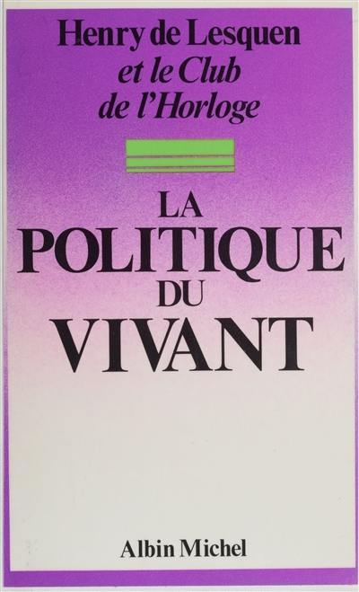 La Politique du vivant