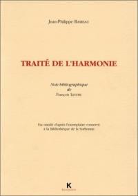 Traité de l'harmonie