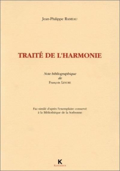 Traité de l'harmonie