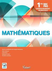 Mathématiques 1re bac pro : enseignement agricole