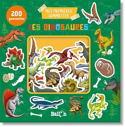 Les dinosaures : 200 gommettes