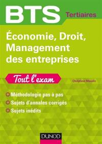 Economie, droit, management des entreprises : tout l'exam