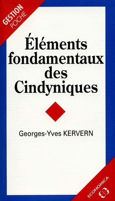 Eléments fondamentaux des cindyniques