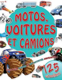 Motos, voitures et camions