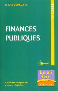 Finances publiques