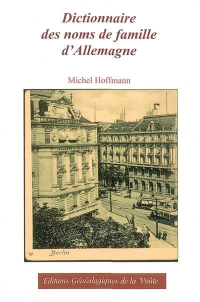 Dictionnaire des noms de famille d'Allemagne