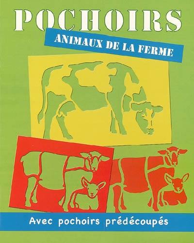 Pochoirs animaux de la ferme