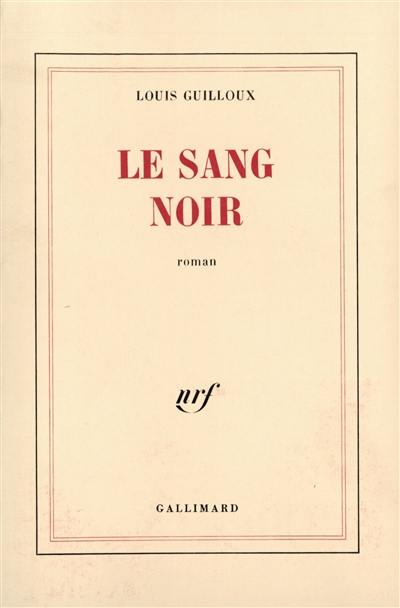 Le Sang noir