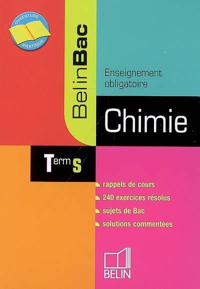 Chimie terminale S : enseignement obligatoire