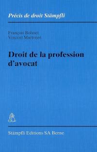 Droit de la profession d'avocat