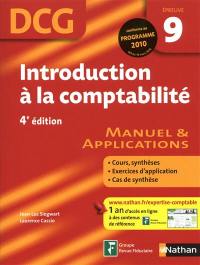 Introduction à la comptabilité, DCG, épreuve 9