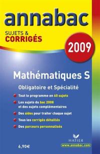 Mathématiques S : enseignement obligatoire et de spécialité