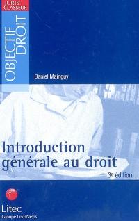 Introduction générale au droit