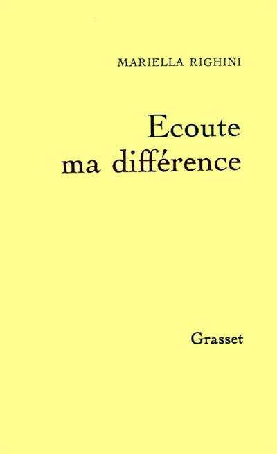 Ecoute ma différence