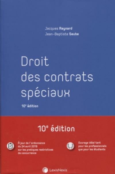 Droit des contrats spéciaux