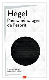 Phénoménologie de l'esprit