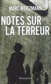 Notes sur la terreur