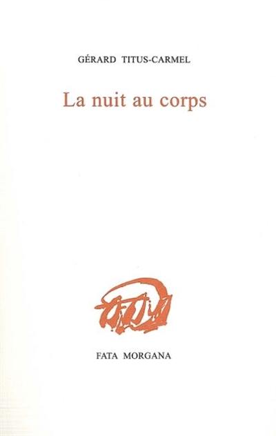 La nuit au corps