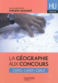 La géographie aux concours