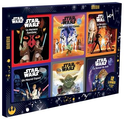 Star Wars : 6 livres d'histoires + 6 livres de jeux