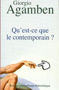 Qu'est-ce que le contemporain ?