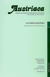 Austriaca, n° 64. Le cinéma autrichien