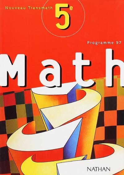 Nouveau Transmath, 5e