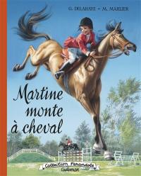 Martine monte à cheval