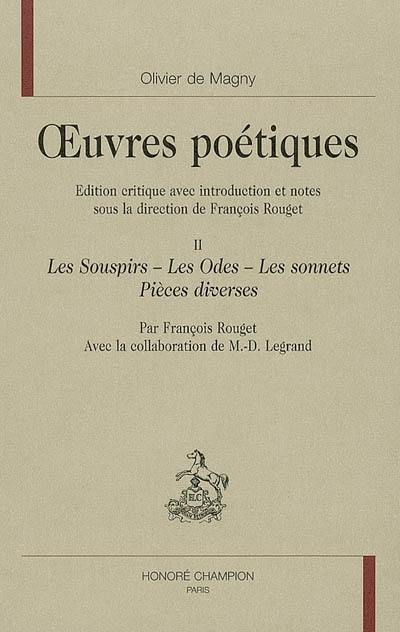 Oeuvres poétiques. Vol. 2