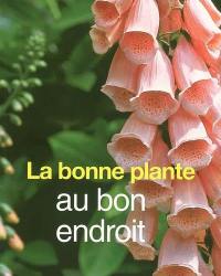 La bonne plante au bon endroit