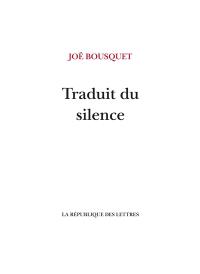 Traduit du silence