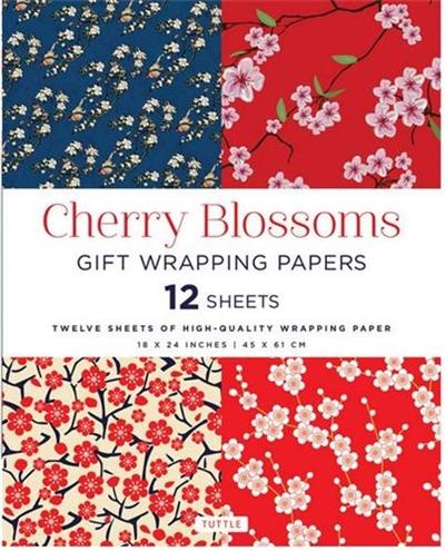 Cherry Blossoms Gift Wrapping Papers