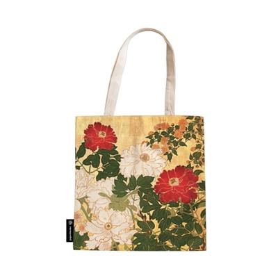 Sac en toile Rinpa Floraux