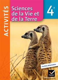 Sciences de la vie et de la Terre, 4e : activités