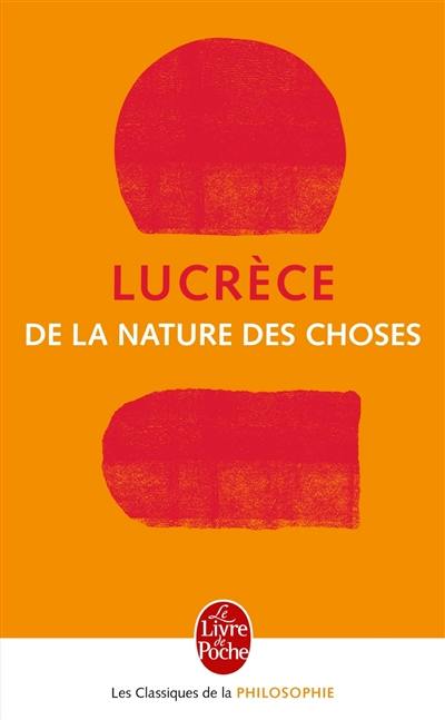 De la nature des choses