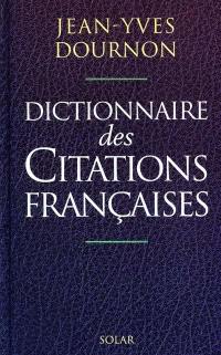 Dictionnaire des citations françaises