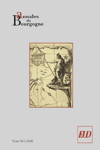 Annales de Bourgogne, n° 92-1. Des frontières immatérielles