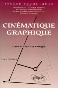 Cinématique graphique : cours et exercices corrigés