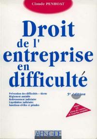 Droit des procédures collectives : droit de l'entreprise en difficulté, DECF épreuve n° 2