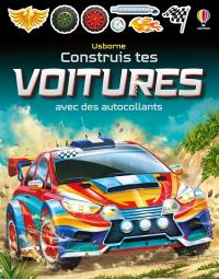 Construis tes voitures avec des autocollants : Dès 5 ans