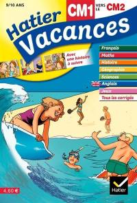 Hatier vacances, CM1 vers le CM2, 9-10 ans : Charlotte et Léo à la découverte du trésor