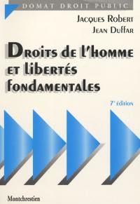 Droits de l'homme et libertés fondamentales