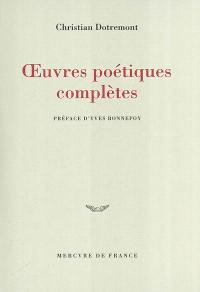 Oeuvres poétiques complètes